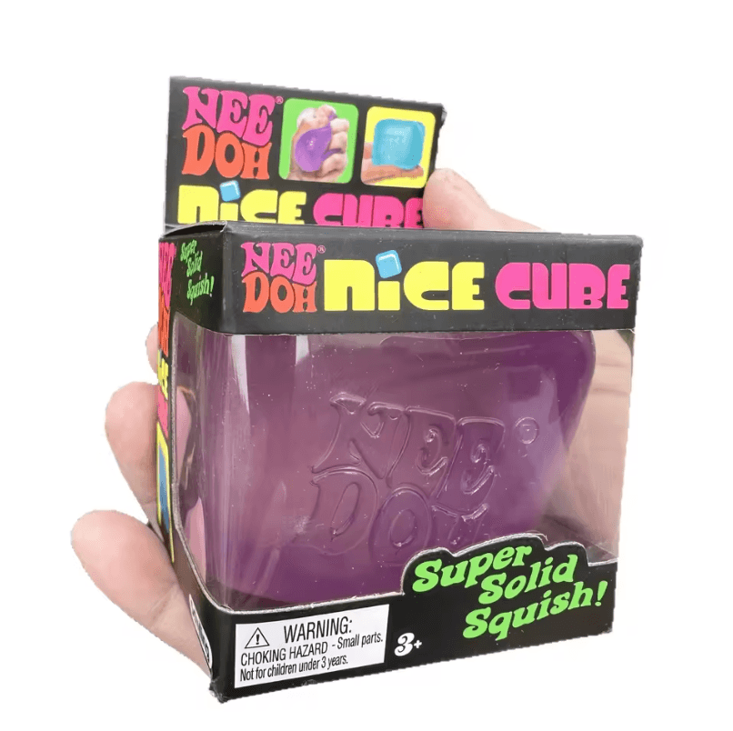 Lavender Purple ice-cube squishy